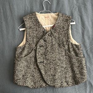 Kapital vest / wool tweed